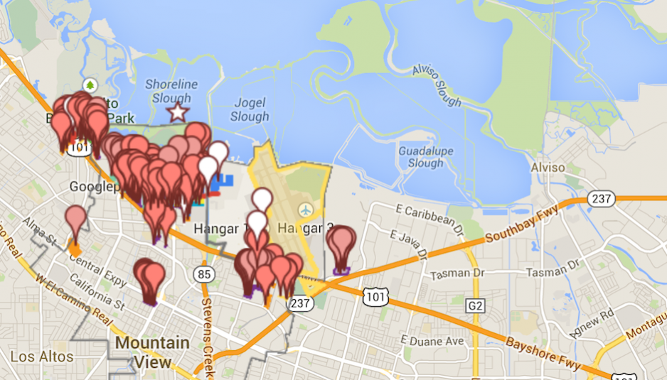 Google real estate map